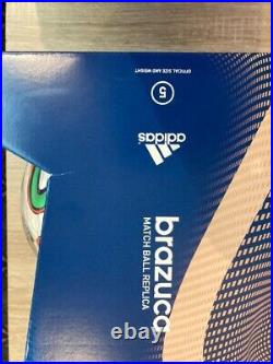 Adidas Brazuca 2014 FIFA World Cup Brazil Official Ball Match Football Size 5