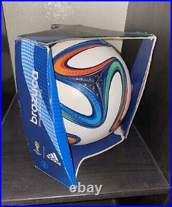 Adidas Brazuca 2014 World Cup Brazil FIFA Official Match Ball Soccer Size 5