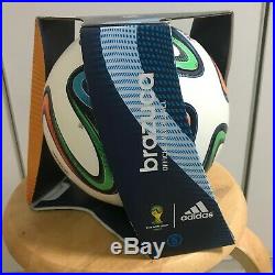 %Adidas Brazuca 2014 World Cup Official Soccer Match soccer balls WithBox