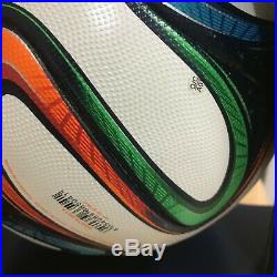 %Adidas Brazuca 2014 World Cup Official Soccer Match soccer balls WithBox