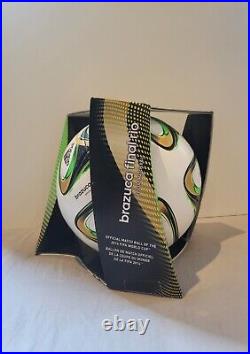 Adidas Brazuca Final Rio 2014 FIFA World Cup Official Match Ball New in Box