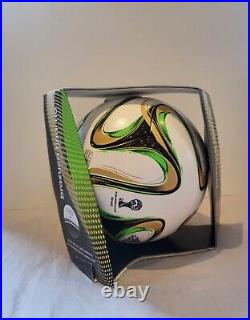 Adidas Brazuca Final Rio 2014 FIFA World Cup Official Match Ball New in Box