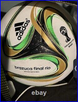 Adidas Brazuca Final Rio FIFA World Cup 2014 Brazil Official Match Ball Soccer