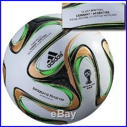 Adidas Brazuca Official Final Match Soccer Ball Argentina vs Germany Size 5