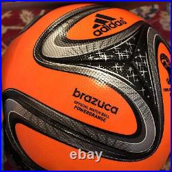 Adidas Brazuca Powerorange 2014 FIFA World Cup Final Brazil Official Match Ball