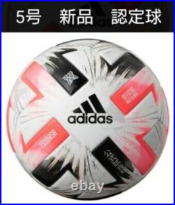 Adidas Captain Tsubasa Soccer Ball Football No. 5 Size Japan Red Silver New