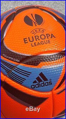 Adidas EUROPA LEAGUE 2011-12 Powerorange Match Ball Size 53