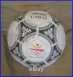 Adidas Etrusco Unico Ball. Olympic Games 1992 Barcelona. Balón Olimpiadas