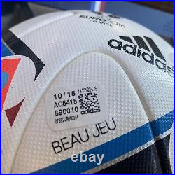 Adidas Euro 2016 Beau Jeu (Brazuca) Official Match Soccer Ball. New with Box