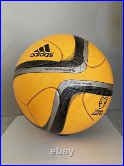 Adidas European Qualifiers Official Match Ball Powerorange 2015