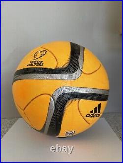 Adidas European Qualifiers Official Match Ball Powerorange 2015