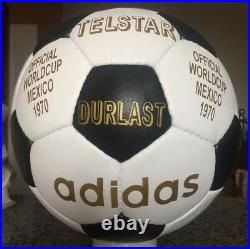 Adidas FIFA World Cup 1970-Matchball Size 5-Soccerball Genuine Leather-Telstar