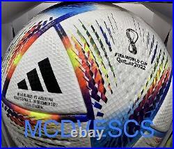 Adidas FIFA World Cup 2022 Al Rihla Netherlands vs Argentina Pro Soccer Ball
