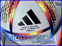 Adidas FIFA World Cup 2022 Al Rihla Poland vs Argentina Match Pro Ball