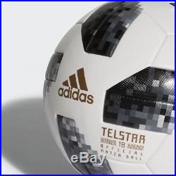 Adidas FIFA World Cup Official Game Ball Soccer Telstar 18 Russia 2018