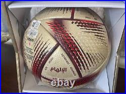 Adidas FIFA World Cup Qatar 2022 Al Hilm Final & Semi-Final Ball Authentic