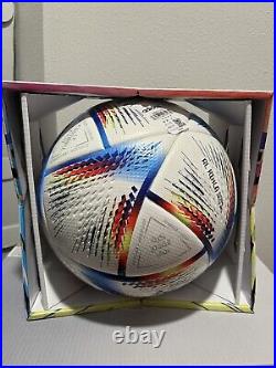 Adidas FIFA World Cup Qatar 2022 Al Rihla Pro Game Soccer Ball Size 5
