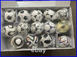 Adidas FIFA World Cup Size 1 Mini Football Set Collection 1970-2022