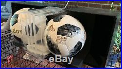 Adidas Fifa 18 World Cup Premium Offical Match Ball OMB Light Up Display CW5053