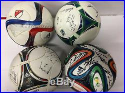Adidas Fifa Pro Match Soccer Balls Brazuca MLS Tango 4 Pack Size 5