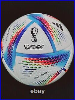 Adidas Fifa World Cup Qatar 2022 Al Rihla Speedshell Official Match Ball Size 5