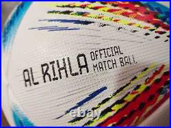 Adidas Fifa world cup 2022 Qatar Al Rihla pro match ball size 5 White / Pantone