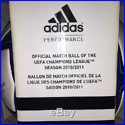 Adidas Finale 10 Champions League Match Soccer Ball Size 5