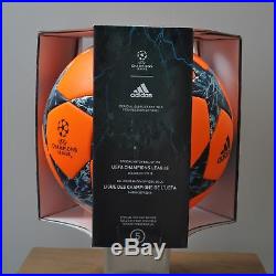 Adidas Finale 2017-2018 Official Match Ball (OMB) winter, BS2976, with box