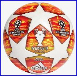 Adidas Finale Madrid Official UEFA Champions League Match Ball authentic 100%