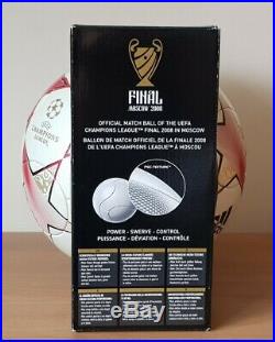 Adidas Finale Moscow UEFA Champions League Final 2008 Official Match Ball