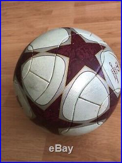 Adidas Finale Rome 2009 UEFA Champions League Official Match Ball Lightly Used
