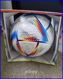 Adidas Football Al Rihl FIFA World Cup Qatar 2022 Match Ball Size 5 H57783