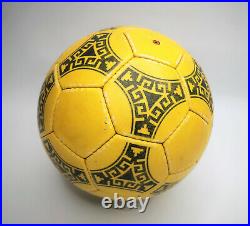 Adidas Fussball azteca México gelb Official World Cup Ball 1986 Matchball