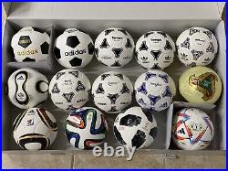 Adidas Historical FIFA World Cup Mini Ball Set Size Mini Messi, Maradona Pele