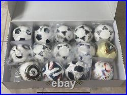Adidas Historical Mini World Cup Ball Set with Al Hilm Mini New Pele Messi
