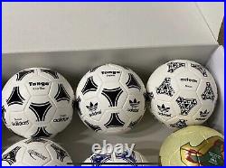Adidas Historical Mini World Cup Ball Set with Al Hilm Mini New Pele Messi