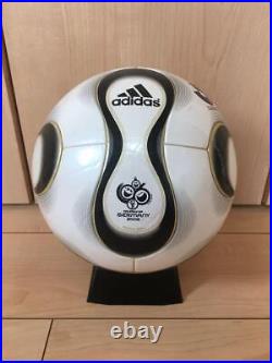 Adidas J League Black and White Teamgeist Official Ball No. 5 Soccer Ball