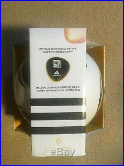 Adidas Jabulani FIFA World Cup 2010 Official Match Ball OMB New Collector's Item