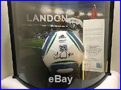 Adidas Jabulani MLS Match Soccer Ball London Donovan Signed Limited Edition Sz 5