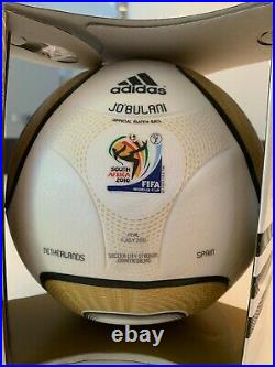 Adidas Jobulani Jabulani Official Final inprinted Match Ball 2010 Fifa World Cup