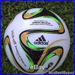 Adidas KICK-OFF Brazuca Final Rio 2014 Official Match Ball No teamgeist jabulani