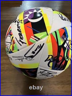 Adidas MLS Mimi Soccer Ball FC Dallas Player Autographs (Ferreira #10 & More)