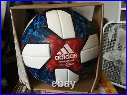 Adidas MLS Nativo Questra 2019 White Navy Red Match Top soccer ball size 5
