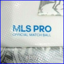 Adidas MLS PRO OFFICIAL MATCH BALL White/Solar YellowithPower Blue (H57824)