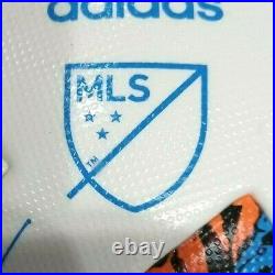 Adidas MLS PRO OFFICIAL MATCH BALL White/Solar YellowithPower Blue (H57824)
