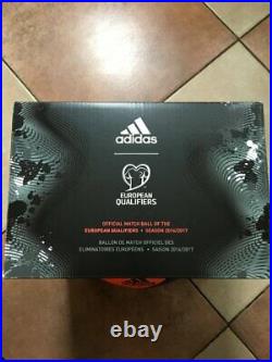 Adidas Match Ball European Qualifier Winter Orange Ball WC 2018 art AO4840 Box