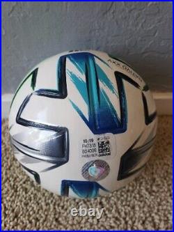 Adidas Match Ball Replica Nativo Mini Soccer Ball Signed By DRAKE CALLENDER