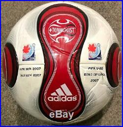 Adidas Match Ball Teamgeist FIFA Under 20 World Cup Canada 2007 Jabulani s5
