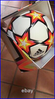 Adidas Matchball Spielball OMB Pyrostorm Champions League GU0214 Gr. 5 Neu & OVP