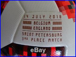 Adidas Matchball Telstar 3rd place Belgium England OMB Finale World Cup Russia